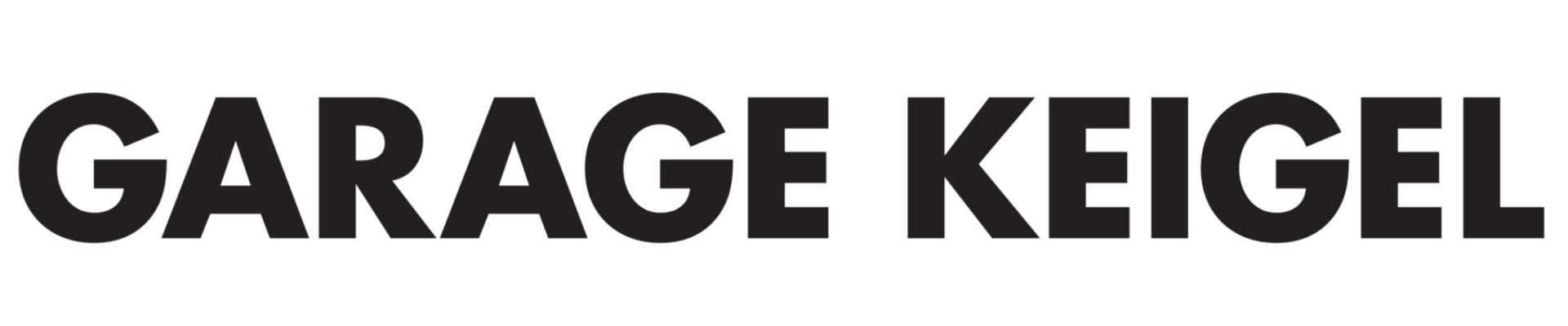 Garage keigel logo vektorisiert